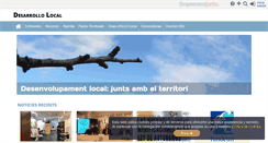 Desktop Screenshot of desarrollolocal.emprenemjunts.es