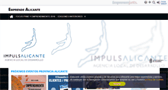 Desktop Screenshot of emprendealicante.emprenemjunts.es