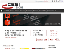Tablet Screenshot of ceeielche.emprenemjunts.es